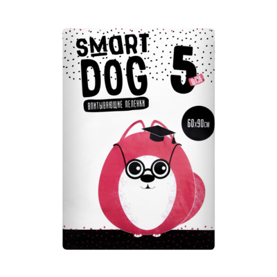 Smart Dog впитывающие пеленки для собак, 60*90